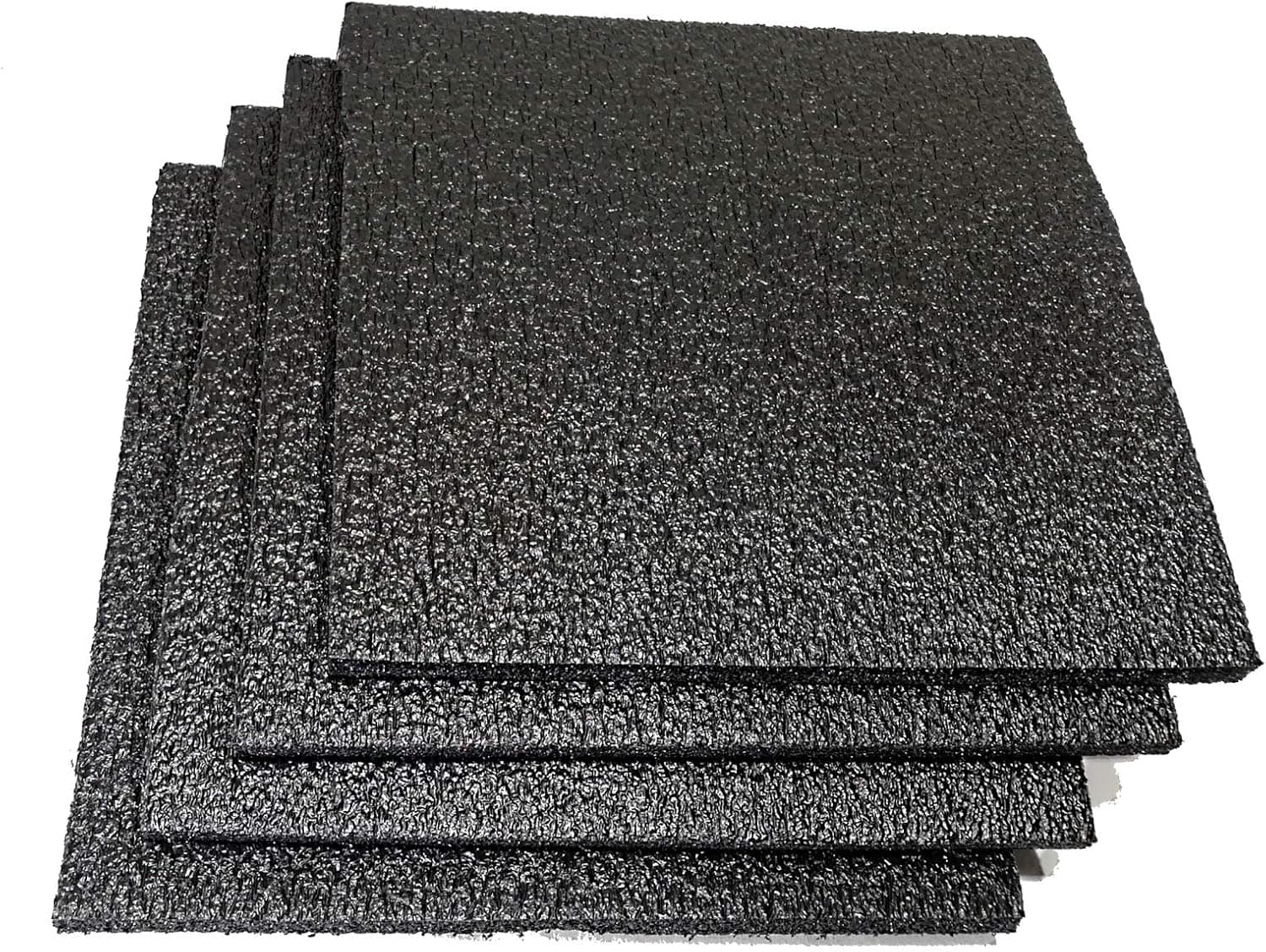 Foam Sheet 43.375X20X2 IN Black Polyethylene Foam 1.2# Density 1/Each