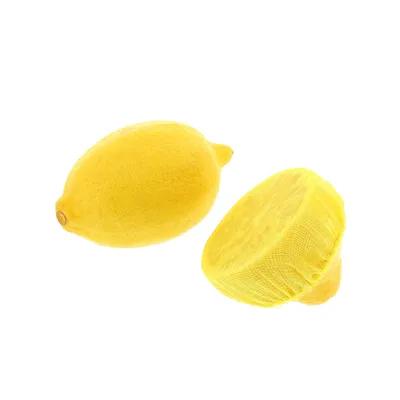 Lemon Wedge Bag Plastic Yellow 2500/Case