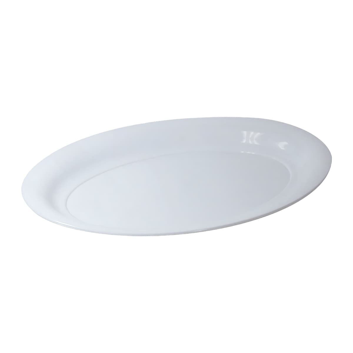 Victoria Bay Serving Tray 16X11 IN Plastic White Oval 25/Case