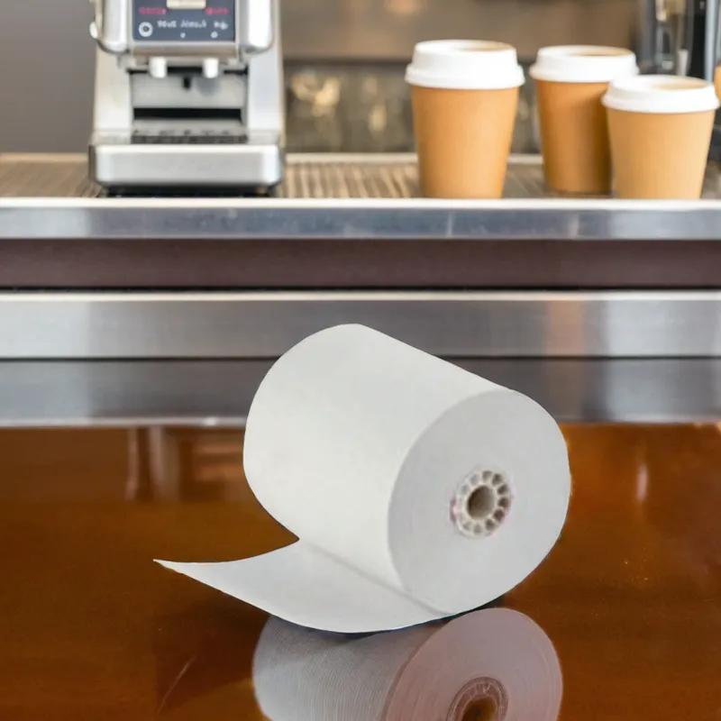 Register Tape Roll 3IN X150FT Paper 1PLY White Bond 50/Case