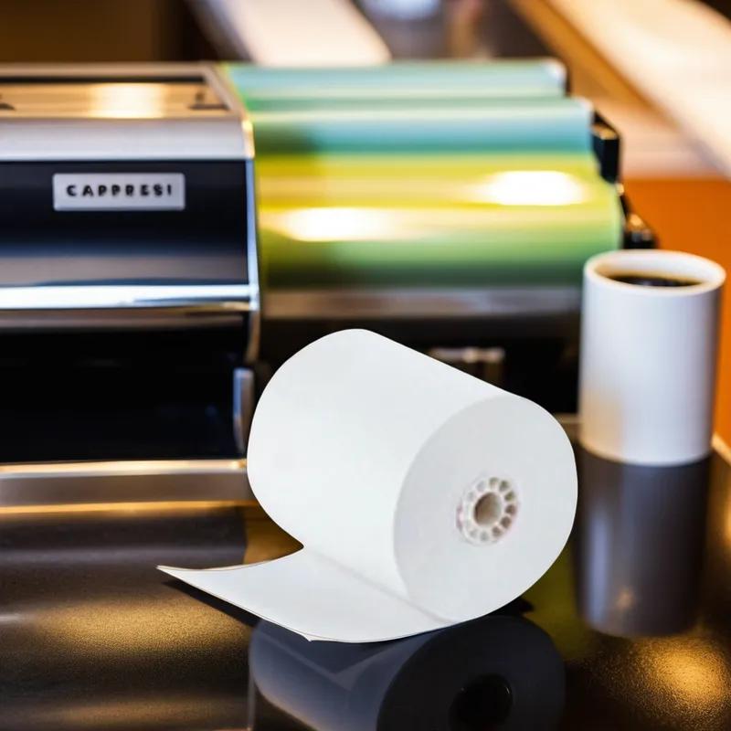 Register Tape Roll 3IN X150FT Paper 1PLY White Bond 50/Case