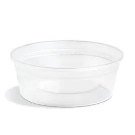 Deli Container Base 8 OZ PP Clear Round 500/Case
