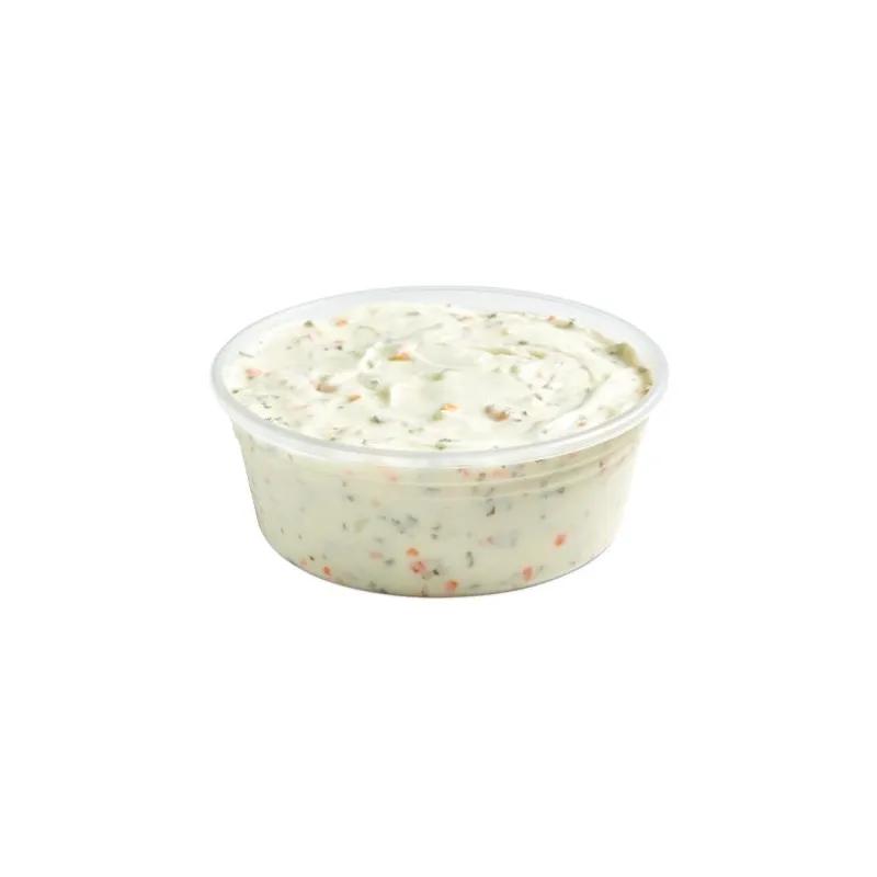 Deli Container Base 8 OZ PP Clear Round 500/Case