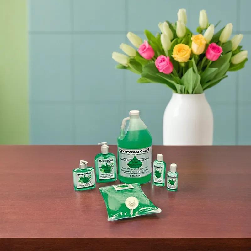 DermaGel® Hand Sanitizer Gel 18 FLOZ 70% Ethyl Alcohol 16/Case