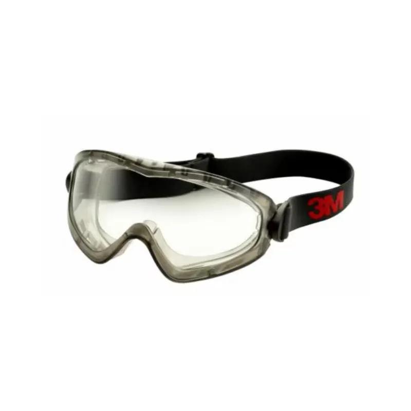 GoggleGear™ Goggles Anti-Fog With Gray Frame Clear Lens Sealed 10/Case