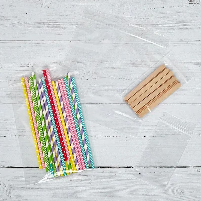 Poly Bag 5X12 IN LDPE 2MIL With Reclosable Closure 1000/Case