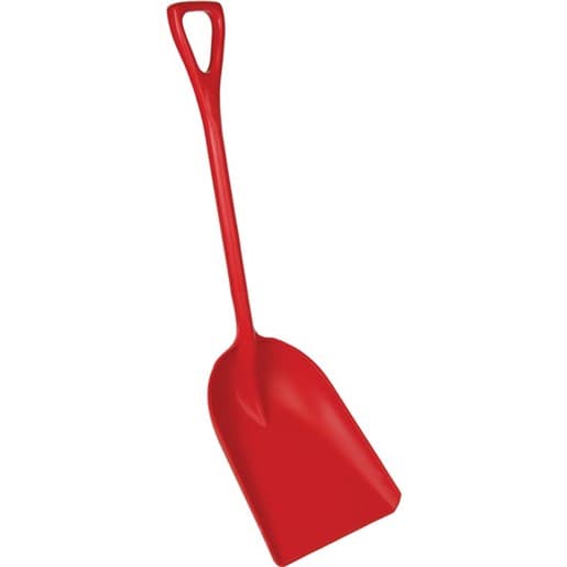 Vikan® Snow Shovel 42.5X13.7X6.6 IN Red PP 1/Each