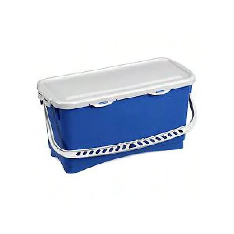 Charging Bucket 5 GAL Blue Gray Top-Down 1/Each
