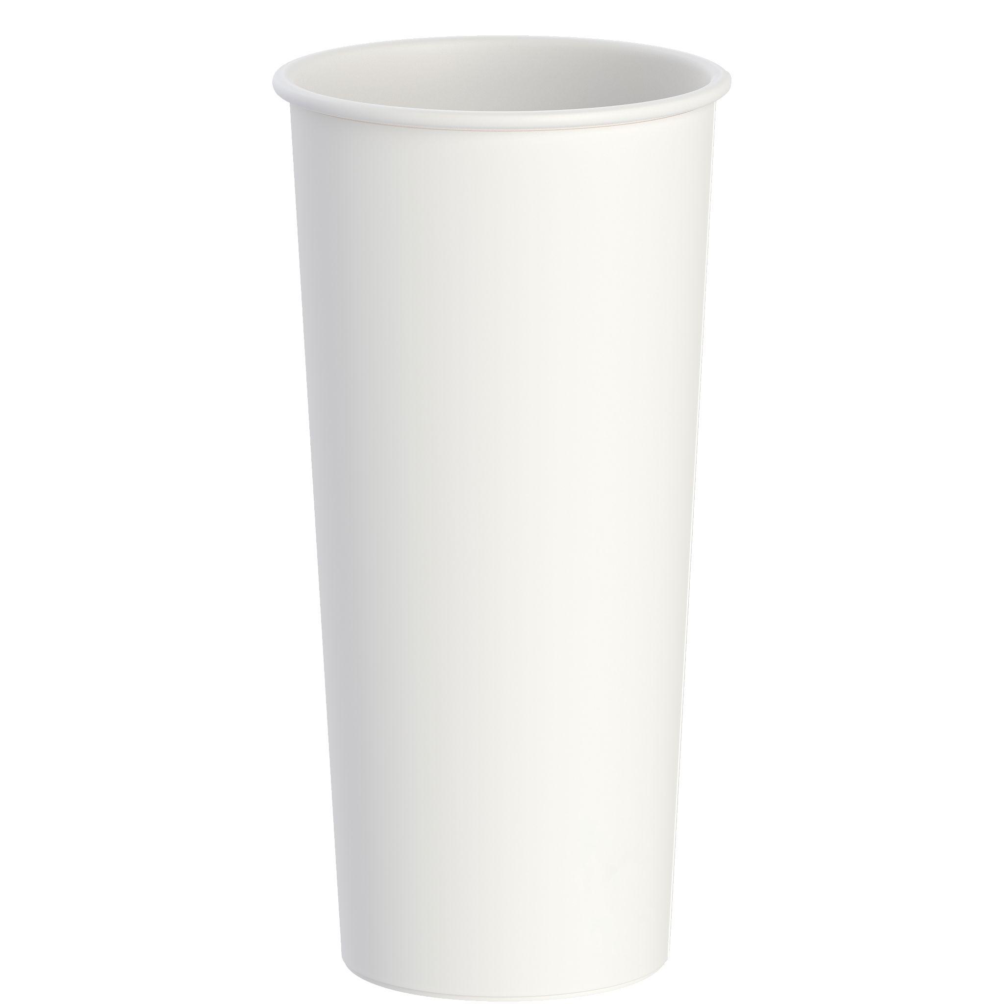 Solo® ThermoGuard® Hot Cup 24 OZ Paper White Insulated Double Wall 600/Case