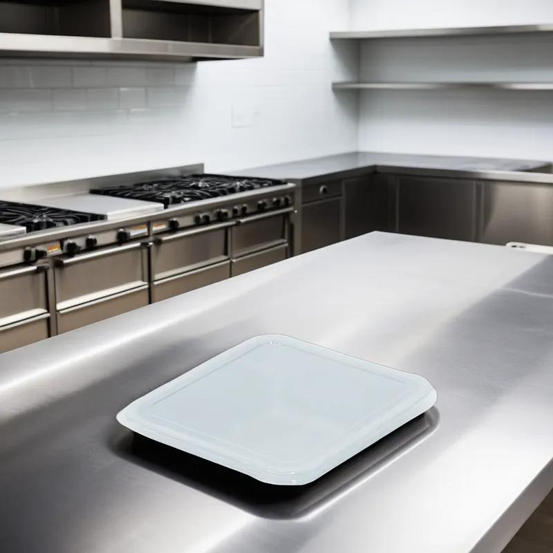 Lid Flat PET Clear For Plate Unhinged 500/Case