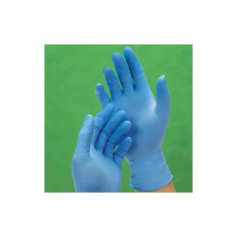 Empower® Examination Gloves Medium (MED) Blue 8MIL Micro Texture Nitrile Powder-Free 100 Count/Box 10 Box/Case