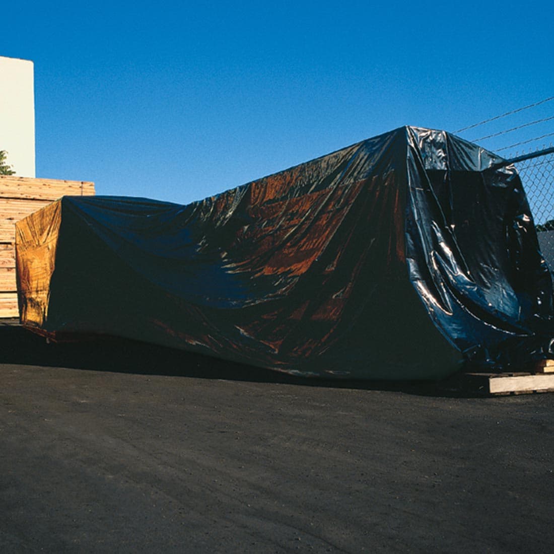 Tarp Clear LDPE 4MIL 12X100 FT 1/Roll