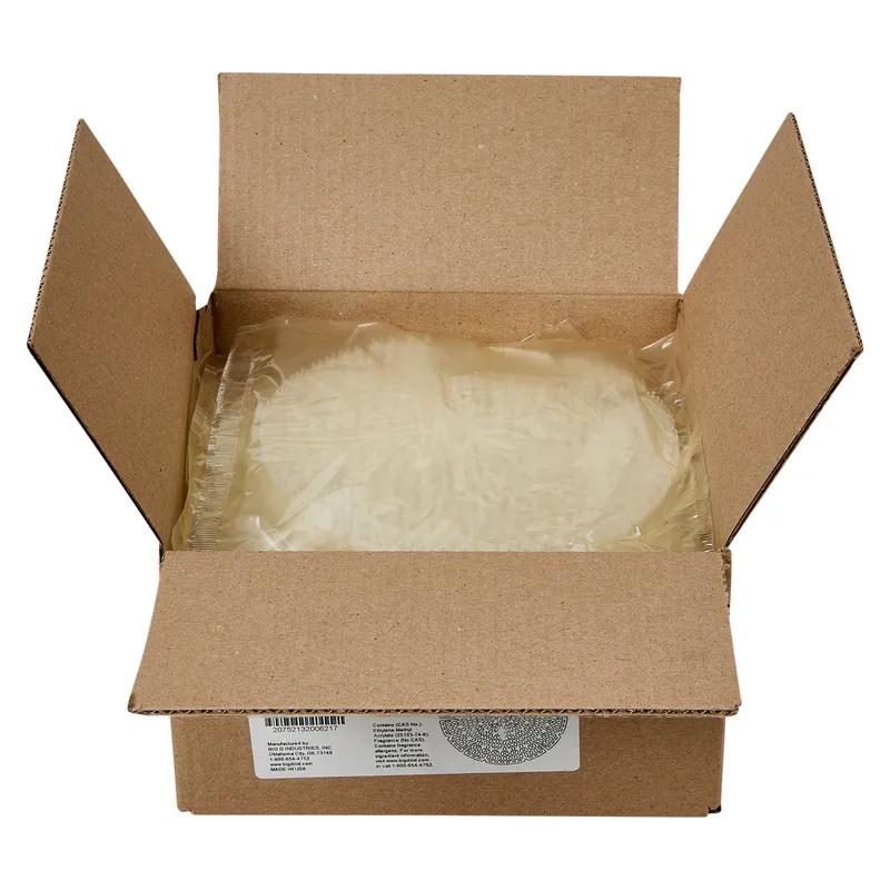 Mini Pearl Urinal Screen Melon Mist White Plastic 10/Box