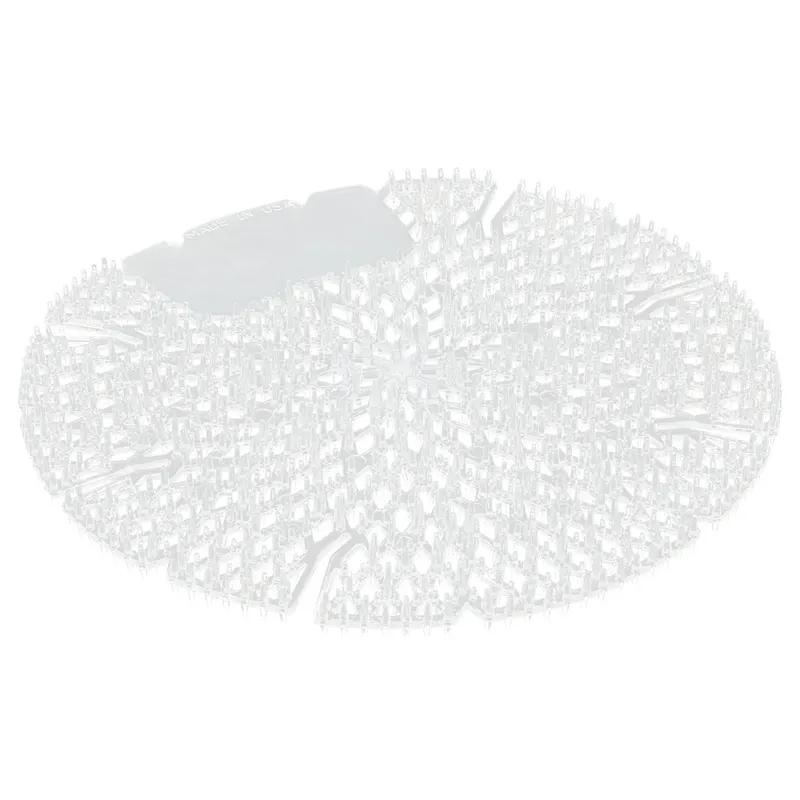 Mini Pearl Urinal Screen Melon Mist White Plastic 10/Box