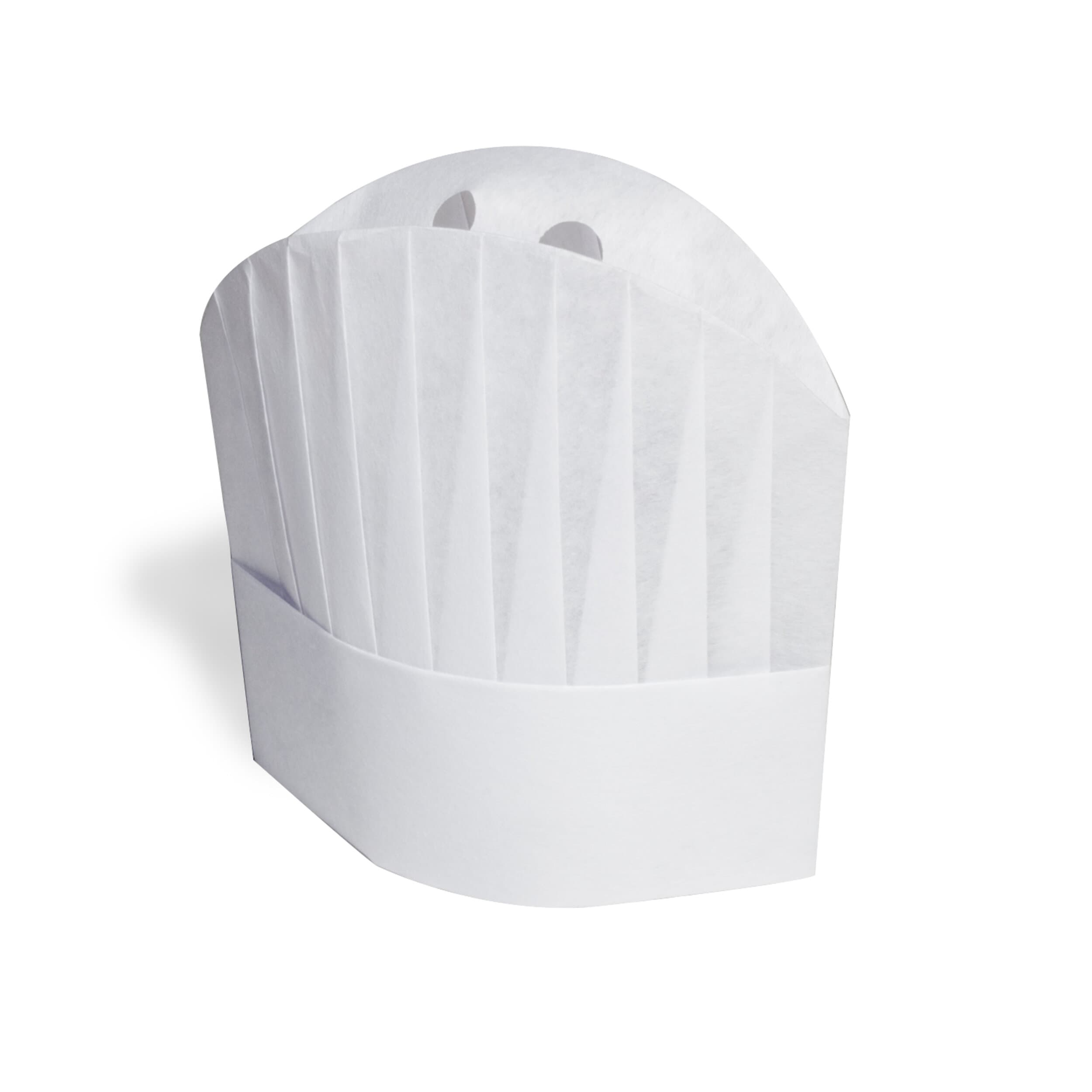 "Le Toque" Chef Hat 9 IN Vicose Pleated 50 Count/Pack 1 Packs/Case 50 Count/Case