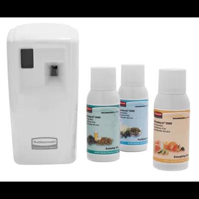 Microburst® 3000 Air Freshener Dispenser White Plastic Aerosol LCD Metered 1/Each