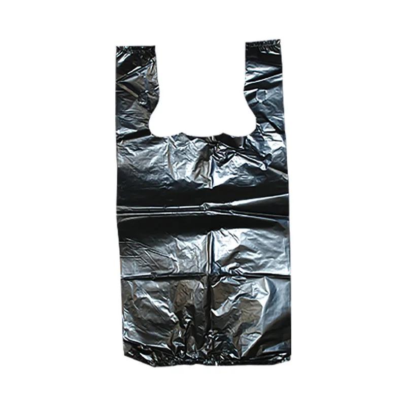 Bag 1/6 Plastic Black T-Sack 250/Case