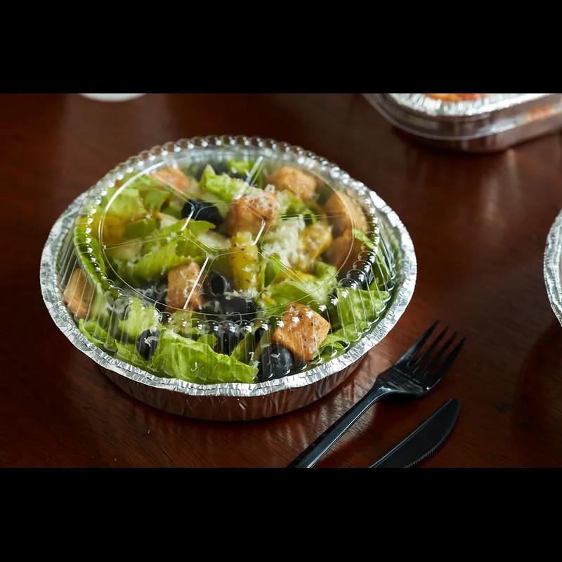 Lid Dome 7.1X0.7 IN OPS Clear Round For Container 500/Case