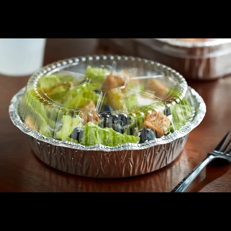 Lid Dome 7.1X0.7 IN OPS Clear Round For Container 500/Case