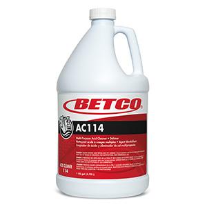 AC114 Mint-Wintergreen Delimer All Purpose Cleaner 1 GAL Concentrate Liquid Acid 4/Case