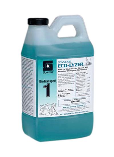 Biotransport® 1 Consume Eco-Lyzer® Floral Disinfectant 2 L Neutral Concentrate 4/Case