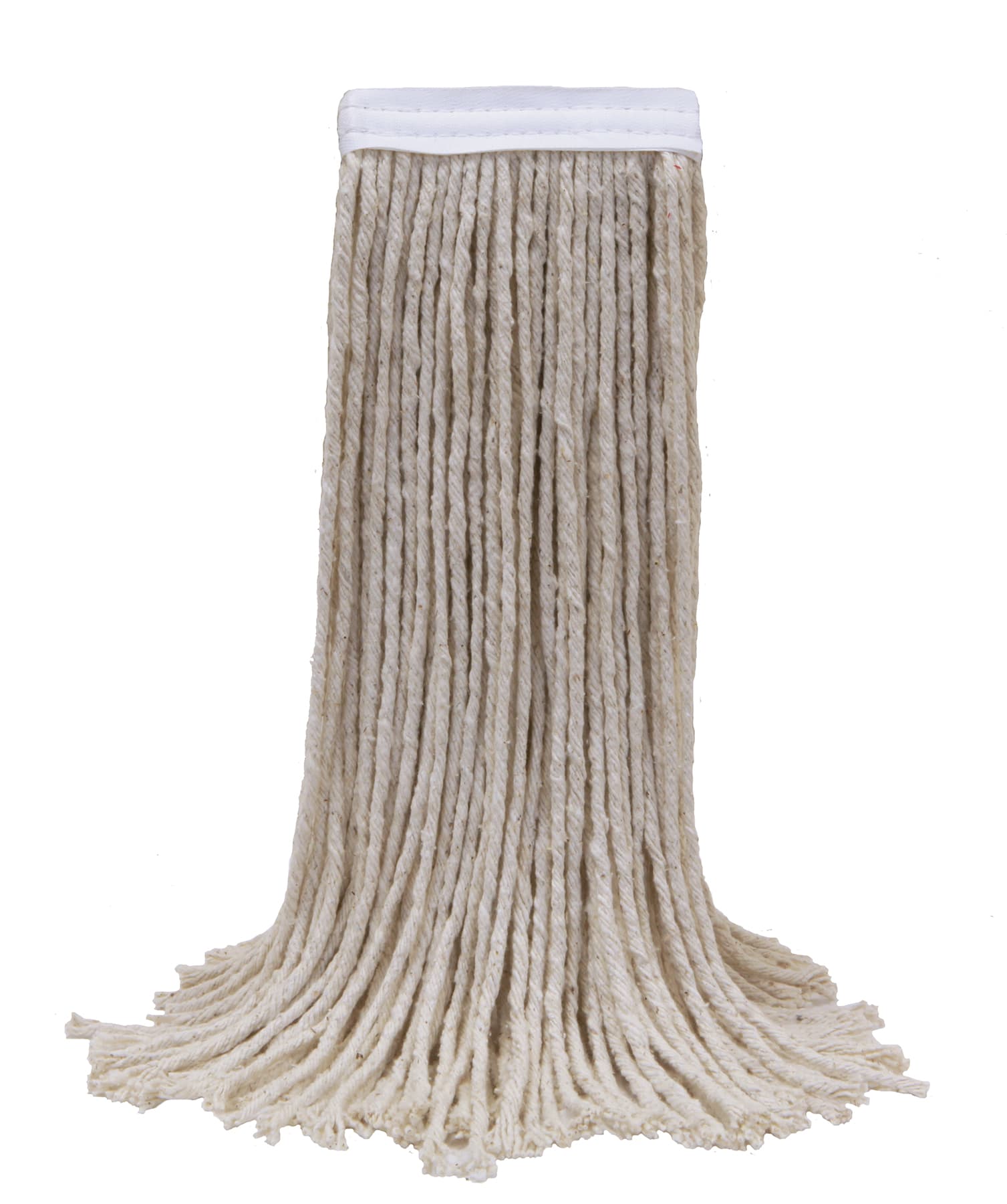 MaxiCotton™ Mop Head #32 21X6X1 IN White Cotton 8PLY 1.25IN Narrow Headband 12/Case