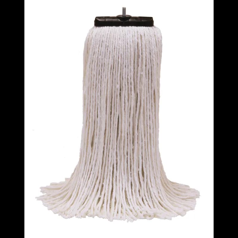 MaxiRayon™ Mop Head 18.5X4.5X1 IN 24 OZ White Rayon 4PLY Screw On 12/Case