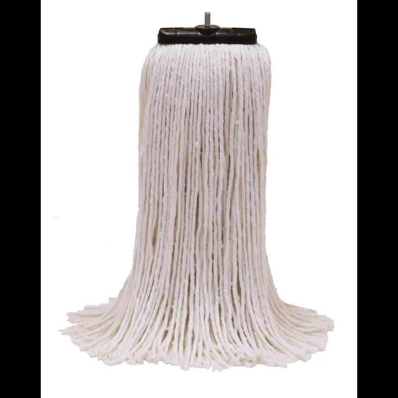 MaxiRayon™ Mop Head 18.5X4.5X1 IN 24 OZ White Rayon 4PLY Screw On 12/Case
