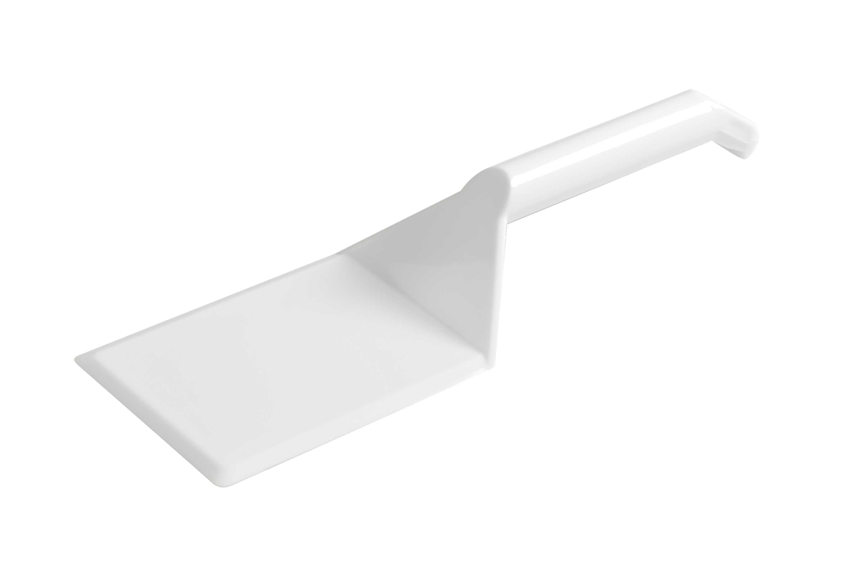 Spatula 10 IN PS White Wrapped 48/Case