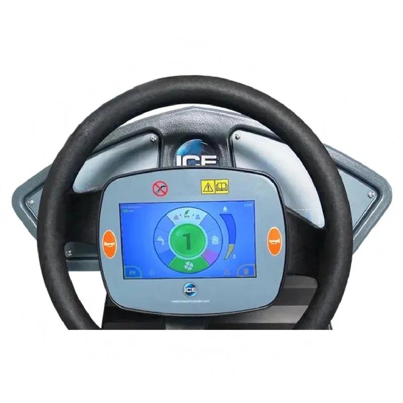 Rider Scrubber 29 GAL 32IN Ride-On On-Board Charger Pad Lithium-Ion Battery Safety Light Back up Alarm Pad Holder 1/Each