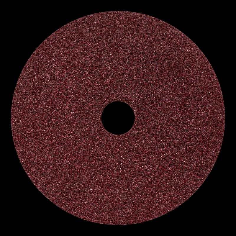 Black Diamond Cleaning Pad 27 IN Red Polyester 400 Grit 2/Case