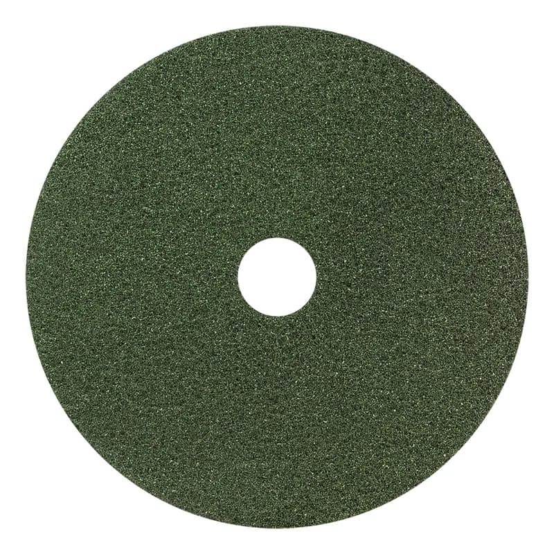 Black Diamond Polishing Pad 13 IN Green Polyester Fiber 3000 Grit 2/Case