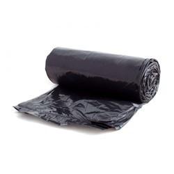 Victoria Bay Can Liner 40X48 IN 45 GAL Black 16MIC 25 Count/Roll 10 Rolls/Case