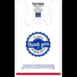 Hippo 8 Bag 12X7X20.6 IN Thank You 1704/Case