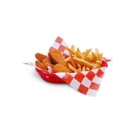 Bagcraft® Sheet 12X12 IN Dry Wax Paper Red Check 2000/Case