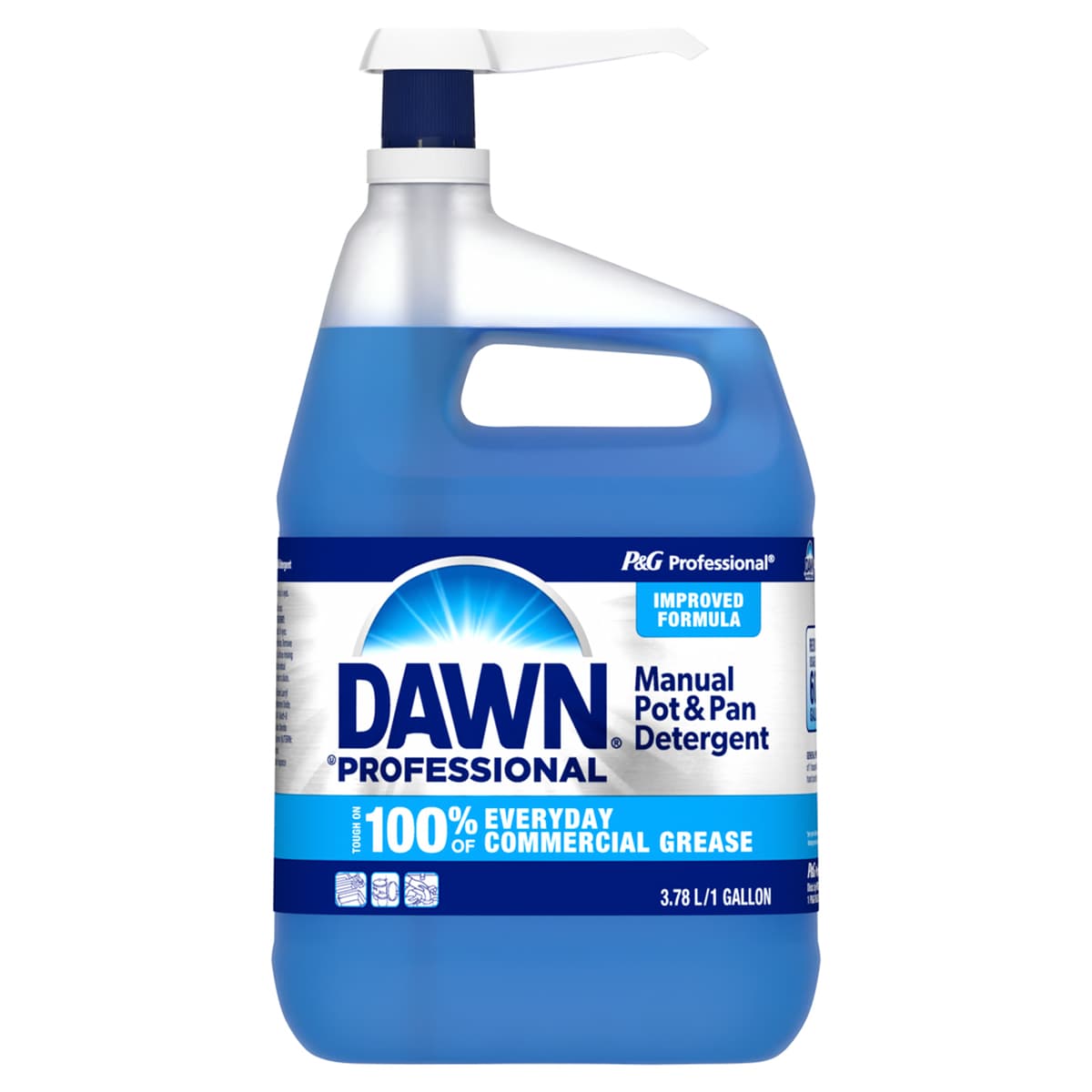 Dawn® Manual Dish Detergent 1 GAL With Pump Professional 132/Gallon