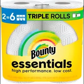 Bounty® Essentials Select A Size Household & Kitchen Roll Paper Towel White 1/Carton