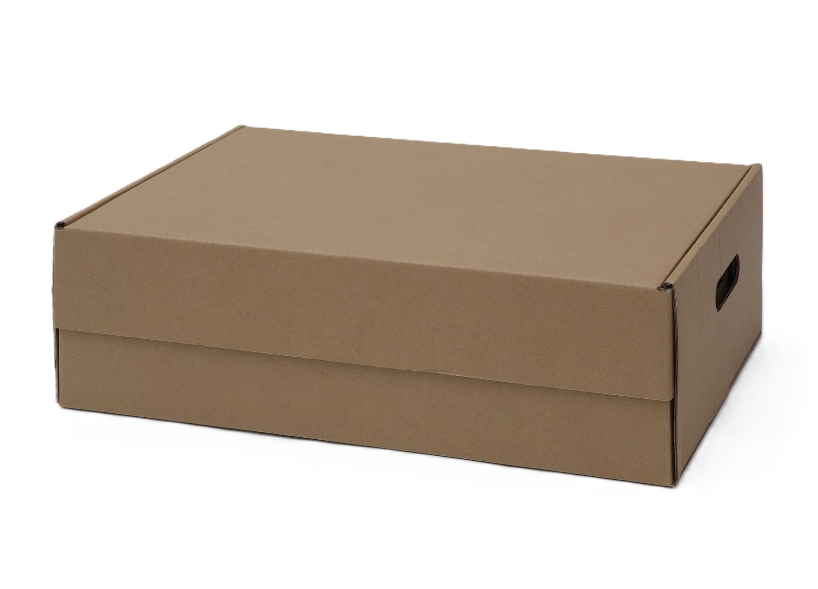 Catering Box Medium (MED) 19.25X13.75X7.5 IN Kraft B-Flute 10/Case