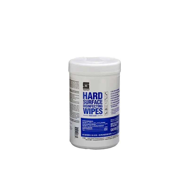 Hard Surface Disinfecting Wipes Fresh Scent Disinfectant Multi Surface Alkaline Wipe RTU 125 Count/Pack 6 Packs/Case