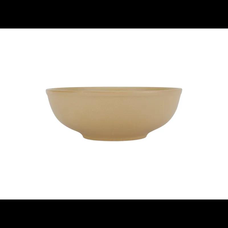 TuxTrendz Zion Menudo & Salad Bowl 58 OZ China Matte Beige Round Fully Vitrified 12/Case