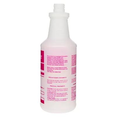 Compliance Washroom Cleaner Spray Bottle & Trigger Sprayer 32 FLOZ Plastic Clear 1/Each