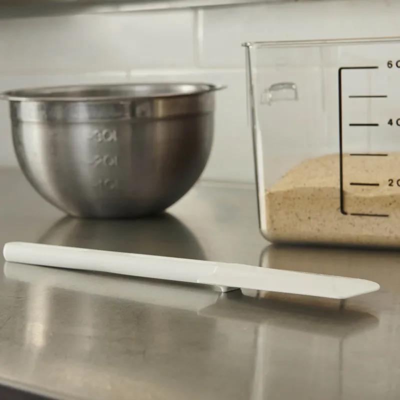 Storage Bin Container 8.75X8.80X6.94 IN 6 QT PC Clear Square Graduated 1/Each