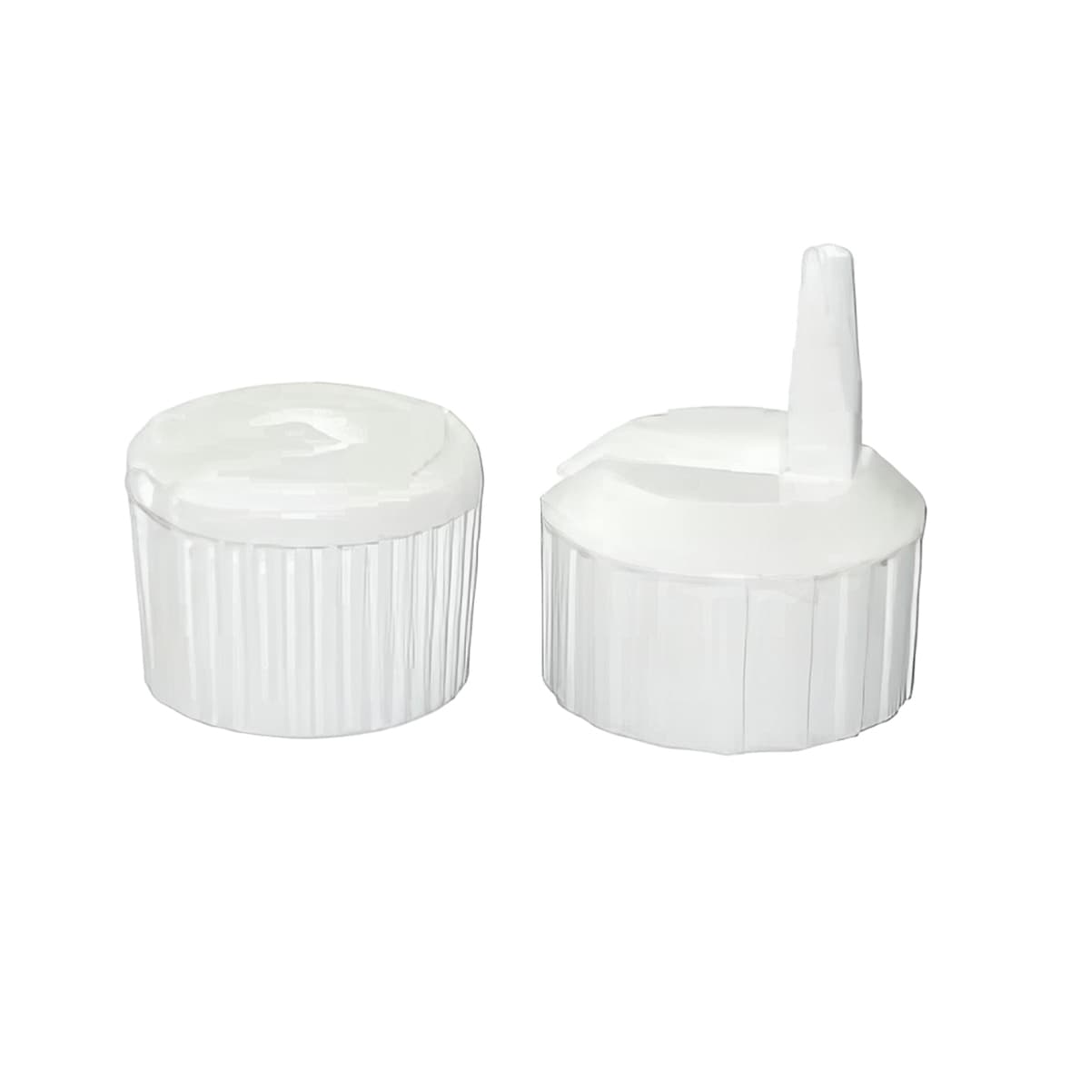 Flip Top Cap Plastic White 1/Each