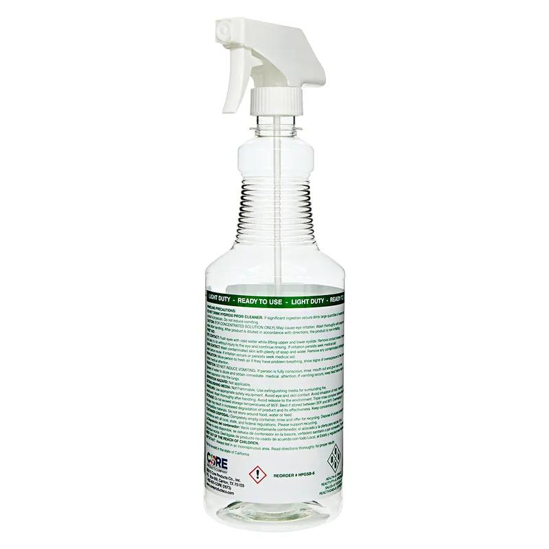 Spray Bottle Plastic Green 1/Each