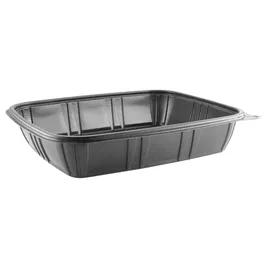 Take-Out Container 1/2 Size 80 OZ 2.32 IN PP Black Microwave Safe 100/Case