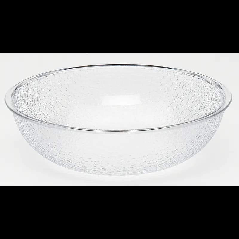 Camwear® Bowl 10 IN 3.2 QT Round Shatter Resistant Pebbled 12 Count/Case