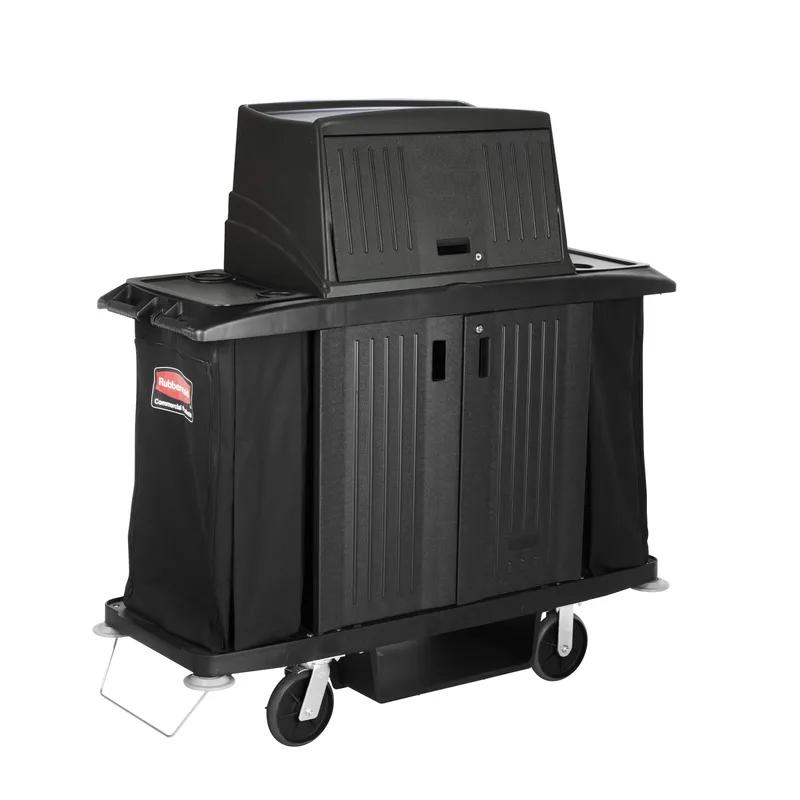 Executive Series™ Hood for Housekeeping Cart 31.63X20.38X17.50 IN Black Plastic 1/Each
