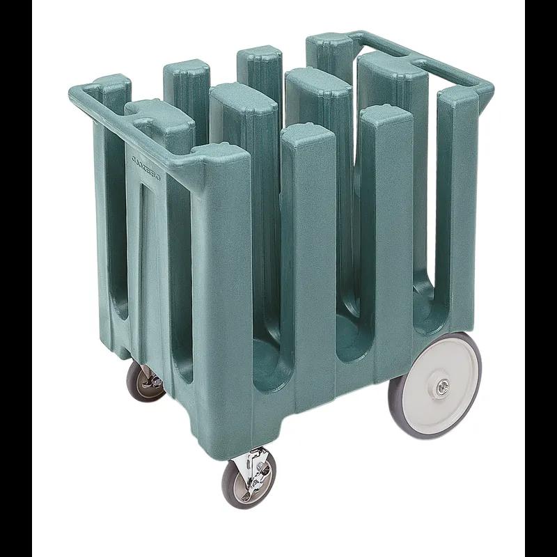 Bussing Cart Dishes Up To 7 IN DIA. 23.5X32.63X31.75 IN Slate Blue PE 1/Each
