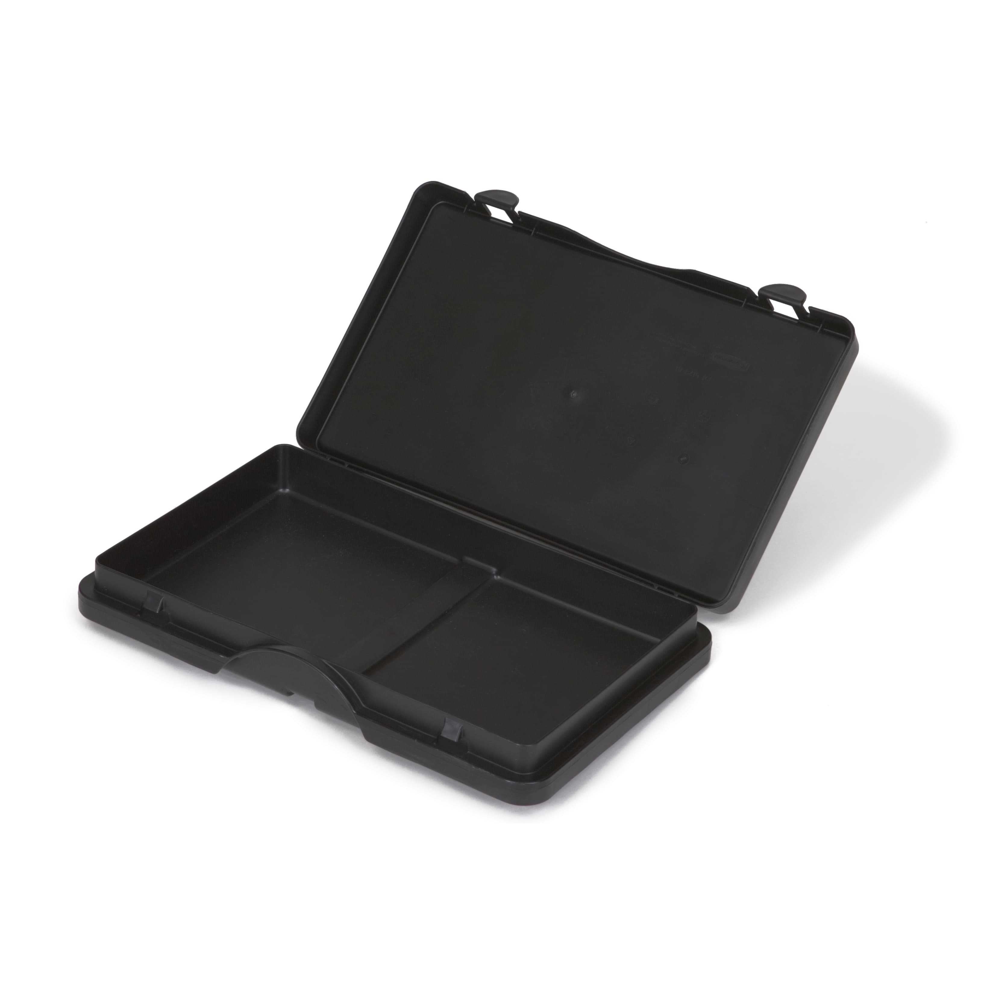 Executive Series™ Lid 17.63X12.50X2.38 IN Black Plastic With Storage High Capacity 1/Each