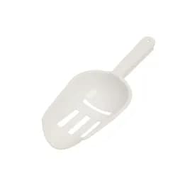 Ice Scoop 8.75 IN PP White Slotted 48/Case